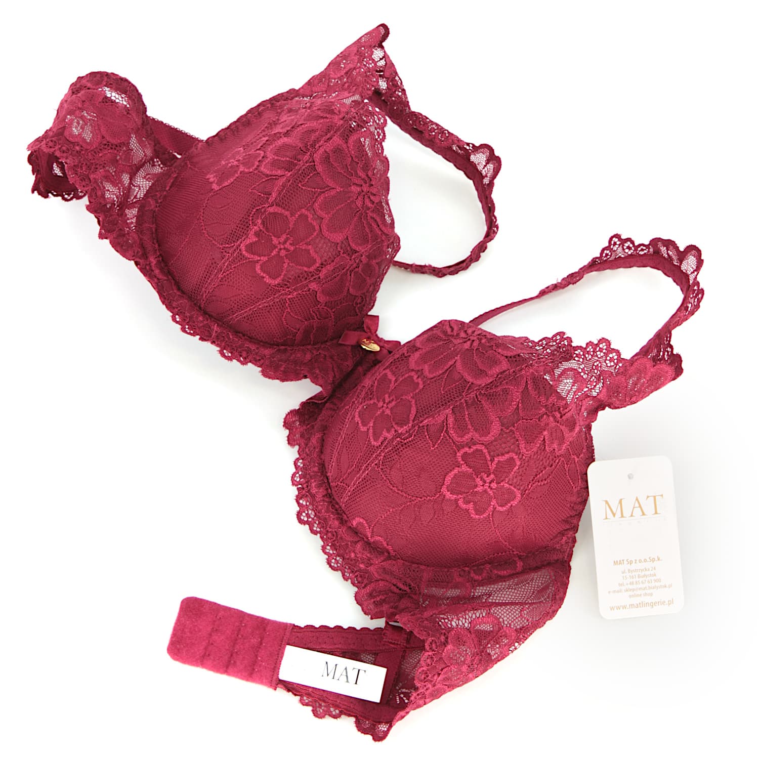 Biustonosz carmela 053/22 burgund