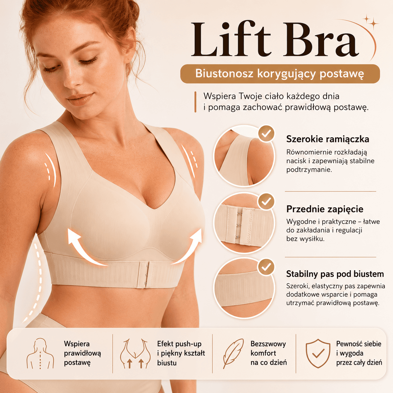 Lift Bra - Biustonosz korygujący postawę